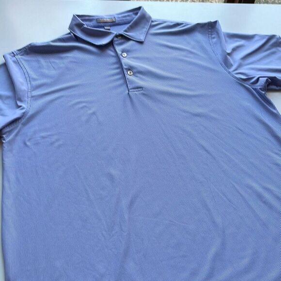 Peter Millar Summer Comfort Polo w/ branding Sz. L - Picture 3 of 9